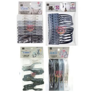 【墨墨衣夾】巧衣夾20入/Y型雙簧被夾6入/雙黃棉被夾大4入/墨墨12入附繩衣夾
