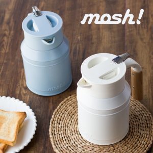 日本mosh! 復古歐風牛奶罐保溫壺1L-2