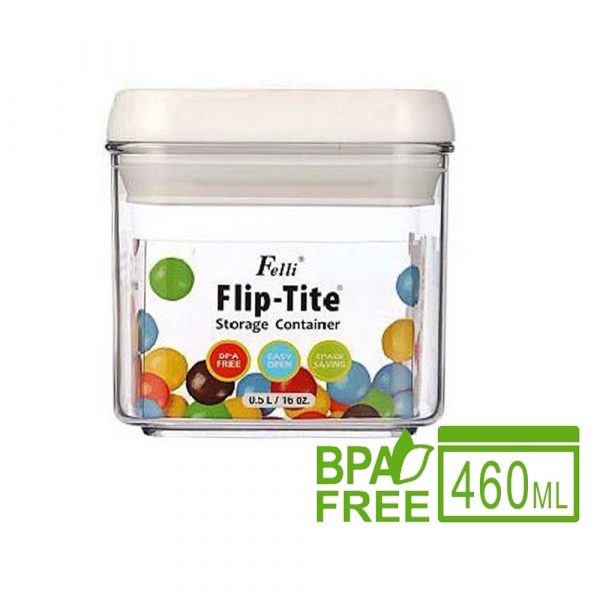 Felli易百拉密封罐-方型460ml