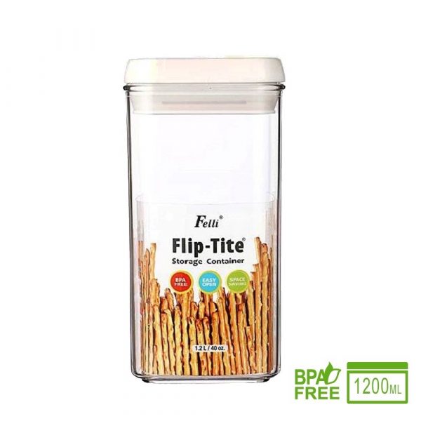 Felli易百拉密封罐-方型1200ml