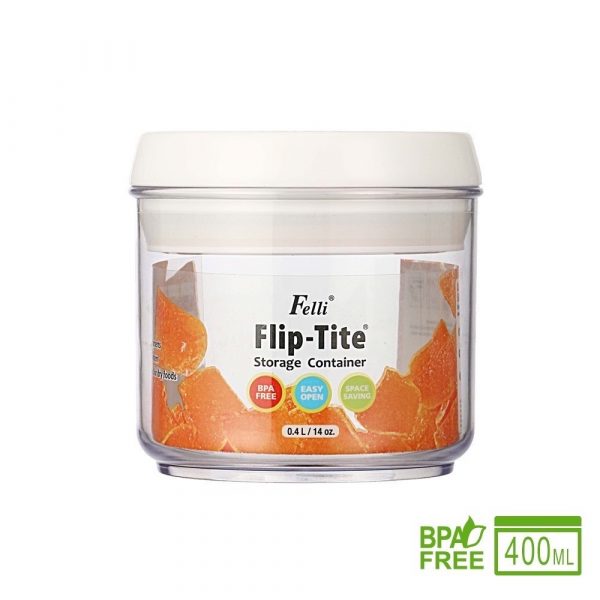 Felli易百拉密封罐-圓型400ml
