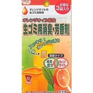 不動化學橘油廚餘消臭芳香劑-2