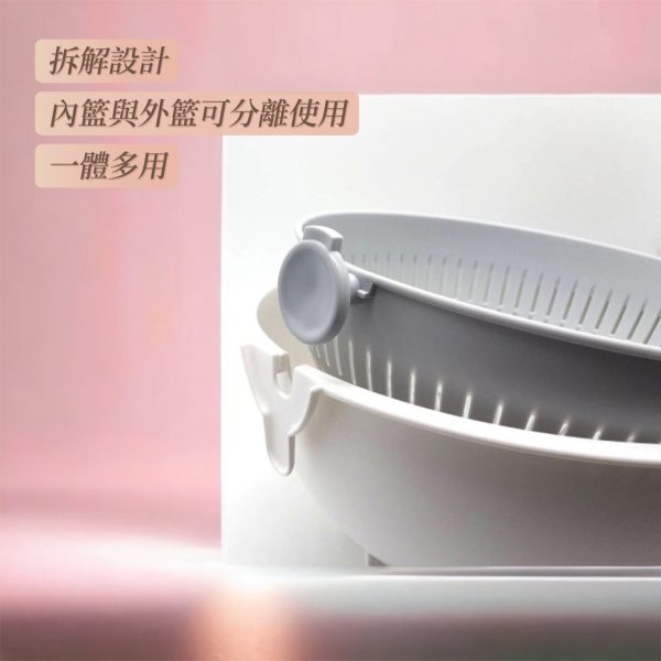 日本製小久保KOKUBO蔬果瀝水籃2L-3