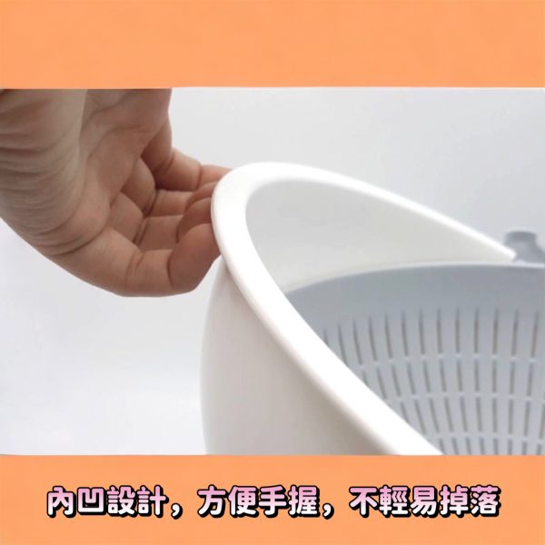 日本製小久保KOKUBO蔬果瀝水籃2L-4