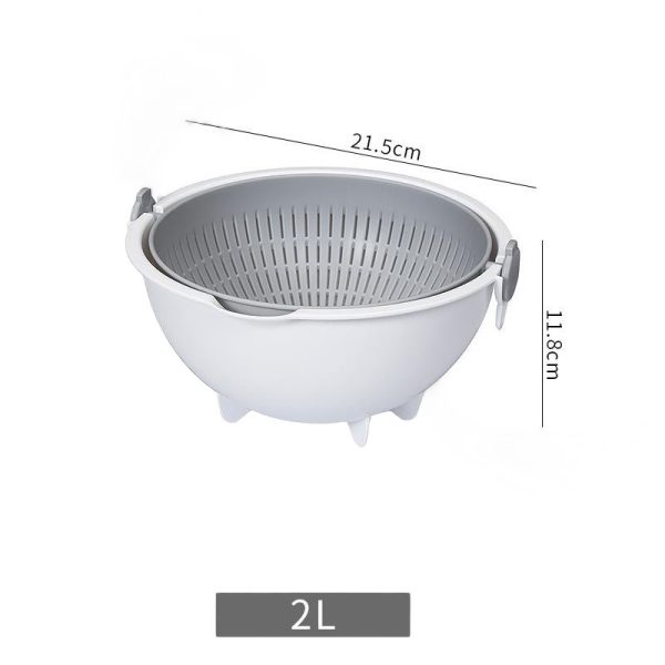 日本製小久保KOKUBO蔬果瀝水籃2L-6