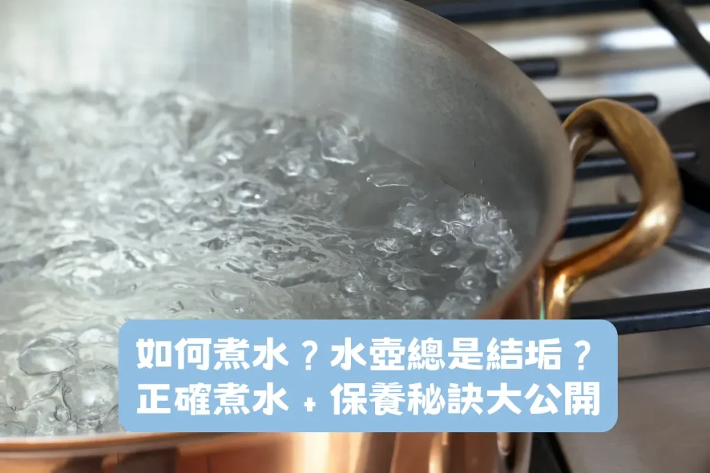 如何煮水？水壺總是結垢？正確煮水＋保養秘訣大公開